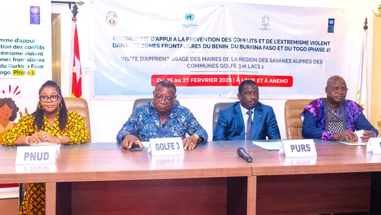 Les maires des Savanes, soutenus par le PNUD Togo, explorent du 25 au 27 les innovations de Golfe 3 et Lacs 1 pour moderniser l’état civil