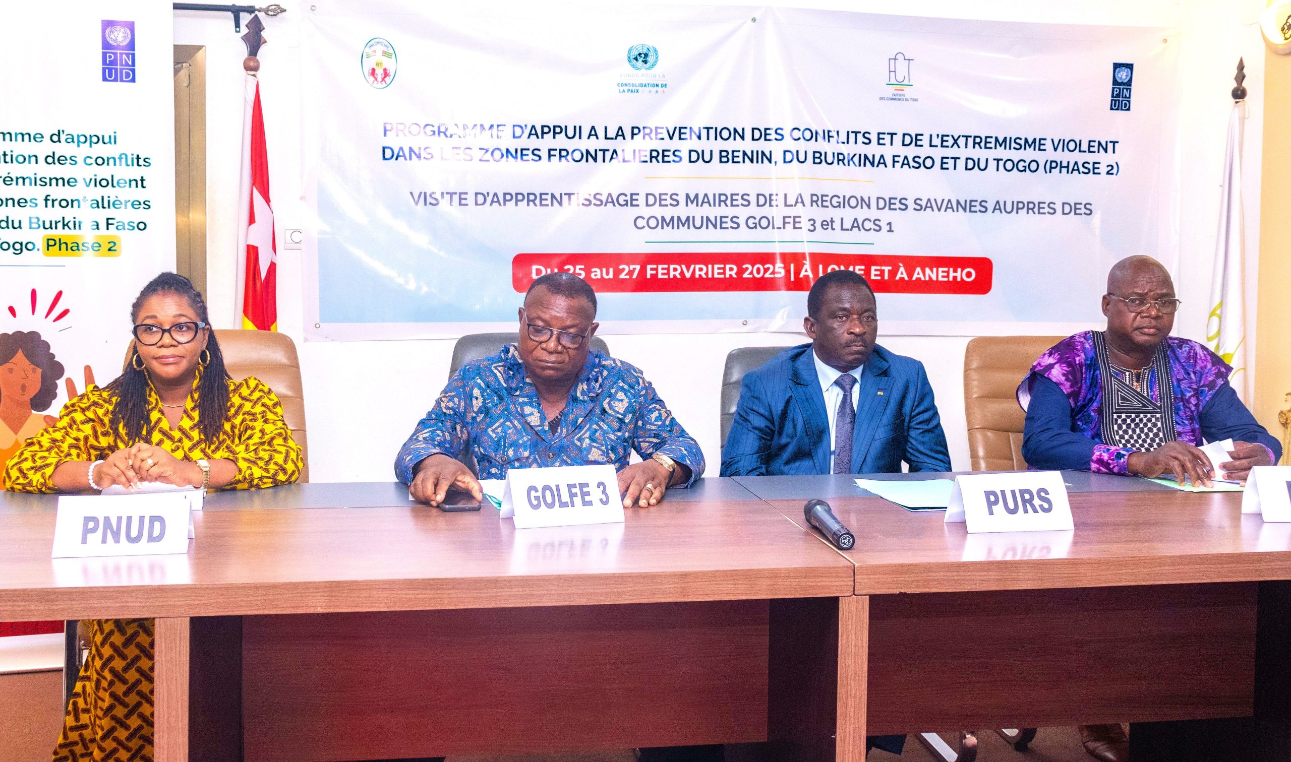 Les maires des Savanes, soutenus par le PNUD Togo, explorent du 25 au 27 les innovations de Golfe 3 et Lacs 1 pour moderniser l’état civil