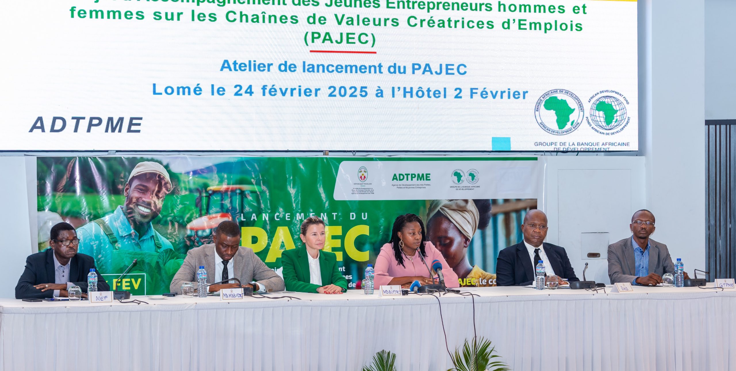 Le Togo a lancé le PAJEC à Lomé, un programme inédit offrant aux jeunes entrepreneurs formations, financements et accompagnement