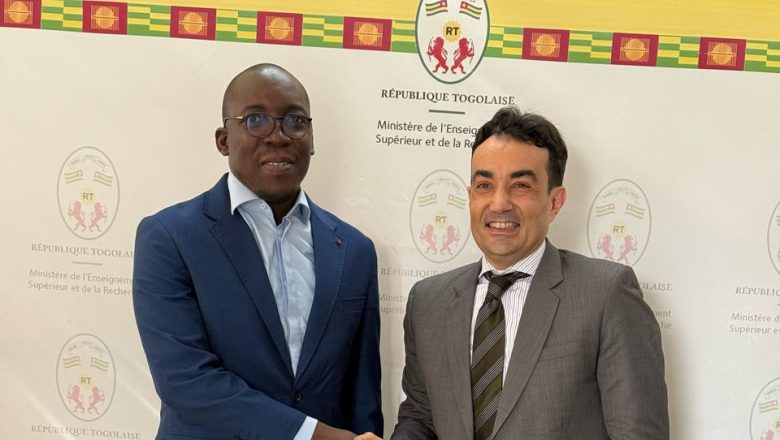 La visite de l’ambassadeur égyptien Ahmed Mohamed Eid Moustapha au ministre togolais Kanka-Malik Natchaba ce mercredi