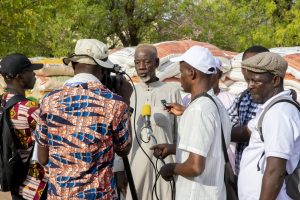 Remise de vivres de 40 millions de francs CFA par le président Faure Gnassingbé à la communauté musulmane des Savanes