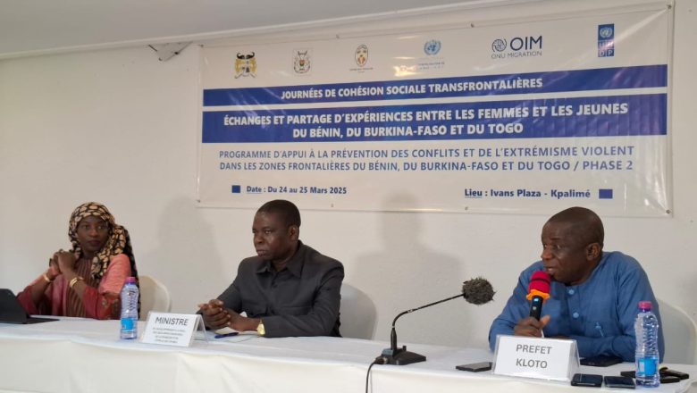 À Kpalimé, un dialogue réunissant des jeunes du Bénin, du Burkina Faso et du Togo, s’attaque à la prévention du terrorisme