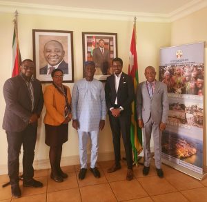 Le Haut-Commissaire du Togo à Pretoria et le nouveau représentant d'ASKY Airlines s'associent pour renforcer la présence de la compagnie 