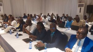 Katari Foli Bazi ouvre à Lomé un atelier validant les CDN et élaborant une stratégie climatique à long terme,