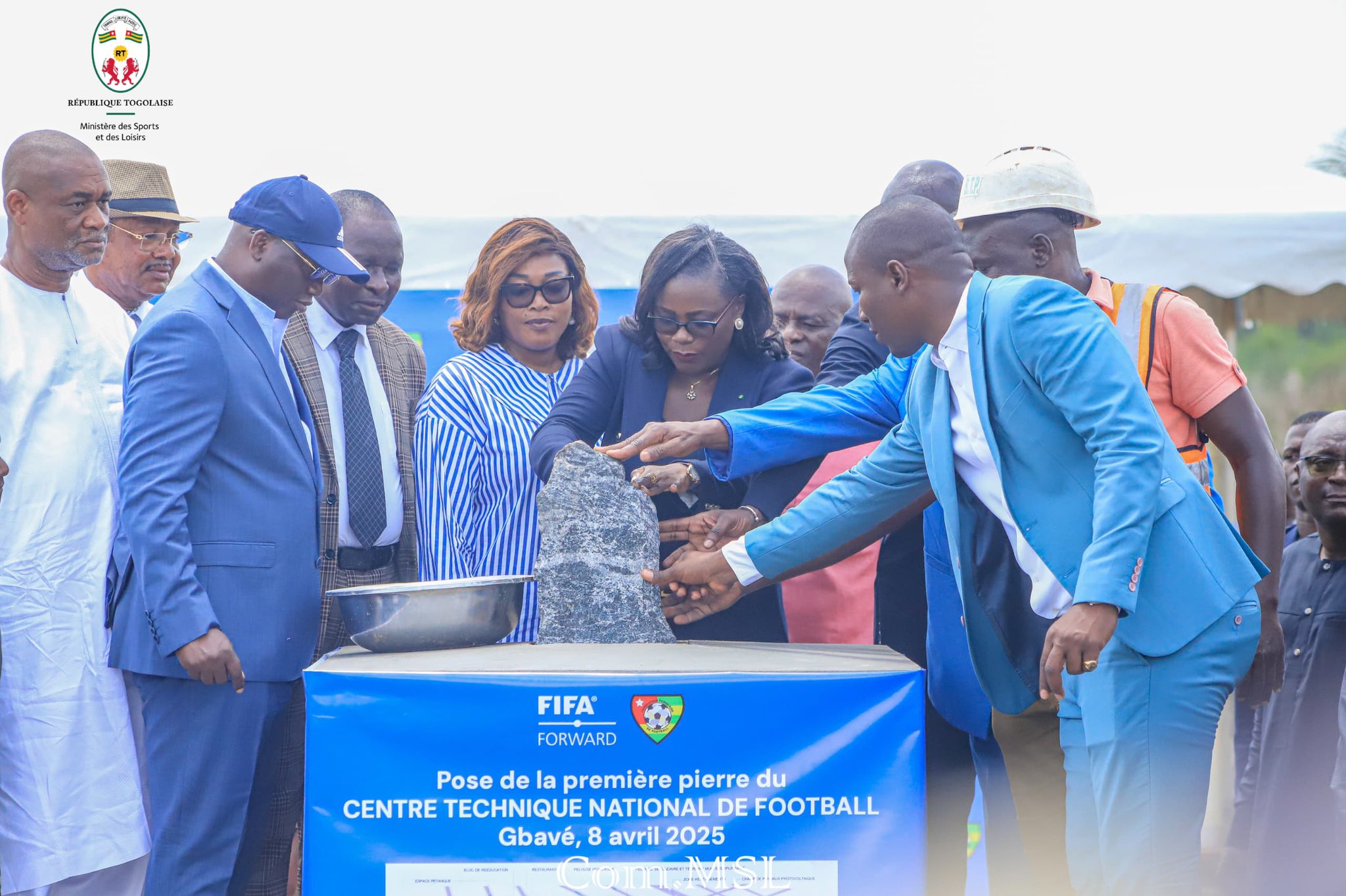 Gbavé : le Togo lance la construction de son temple du football !