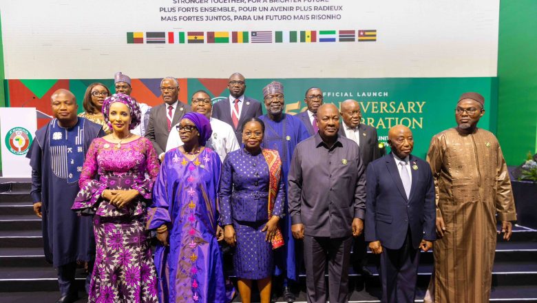 Victoire Tomégah-Dogbé a représenté à Accra son Excellence Faure Gnassingbé à l'inauguration des 50 ans de la CEDEAO,