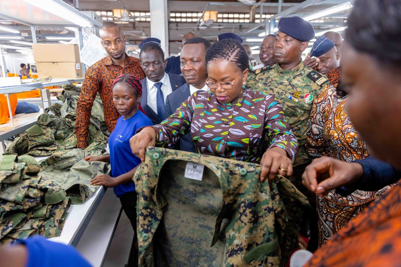 À Datcha, la nouvelle usine textile Benart Afrique, inaugurée par la Première Ministre, incarne la renaissance industrielle du Togo,
