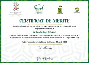 Togo : Le 8ème FESNAD célèbre les danses traditionnelles à Lomé. Un événement clé pour le patrimoine, l'unité et les 65 ans de l'Indépendance
