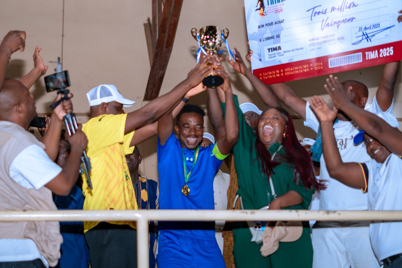 Le tournoi TIMA à Tchaoudjo : quand sport et artisanat s'unissent pour dynamiser une communauté et l'économie locale.