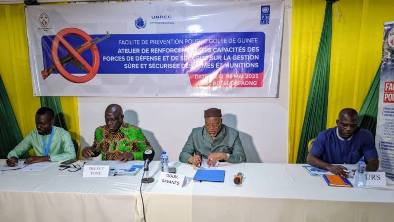 À Dapaong, 50 agents des FDS du Togo suivent une formation cruciale sur la gestion sécurisée des armes et munitions