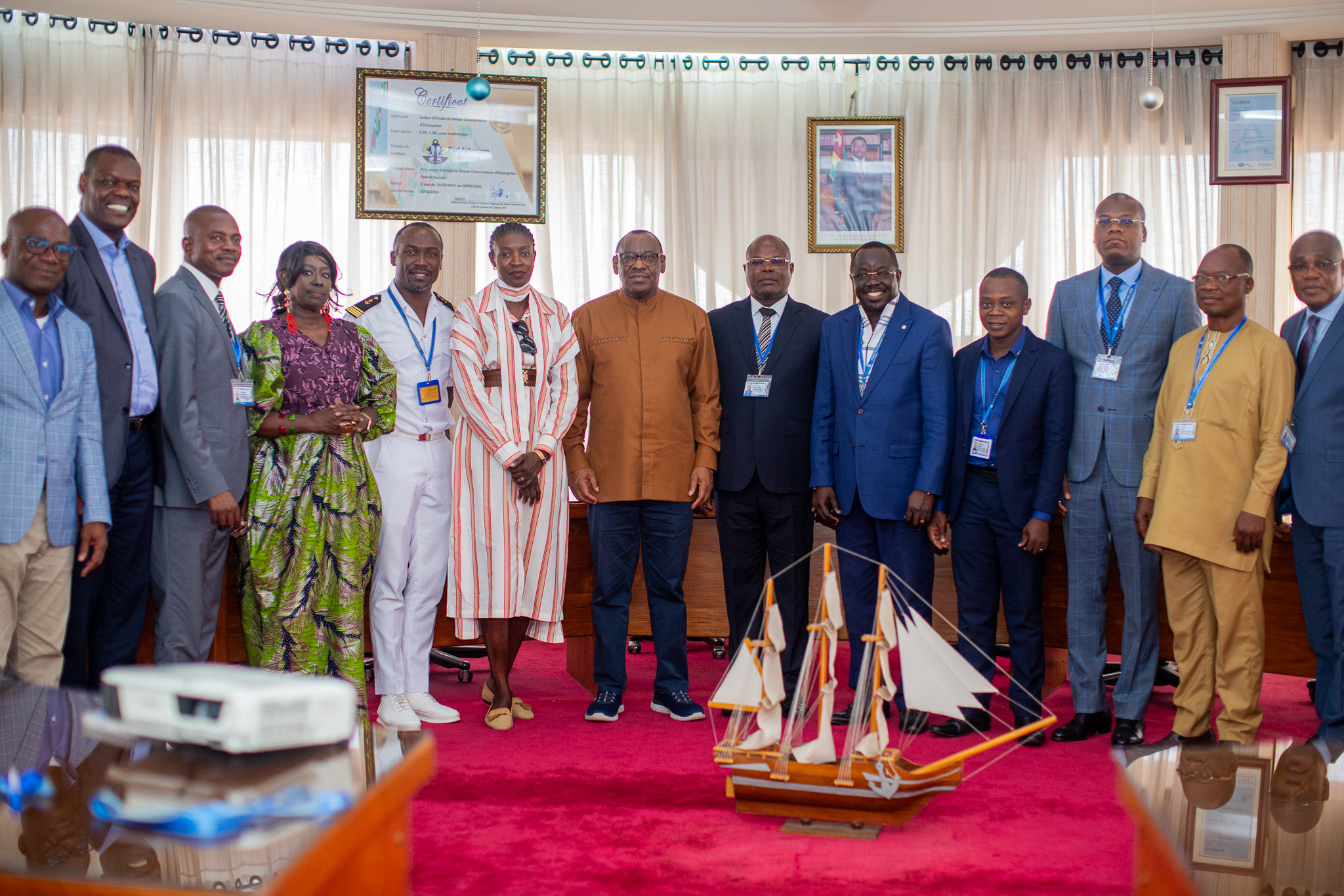 visite du Secrétaire exécutif de la CEA au Port de Lomé confirme l'ambition du Togo de devenir un hub stratégique à la réussite de la ZLECAf