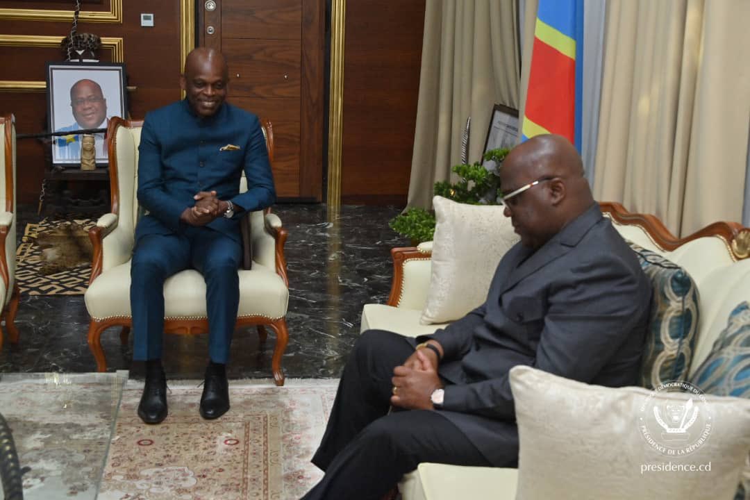 Médiation-UA : entretien entre Dussey et Tshisekedi à Kinshasa