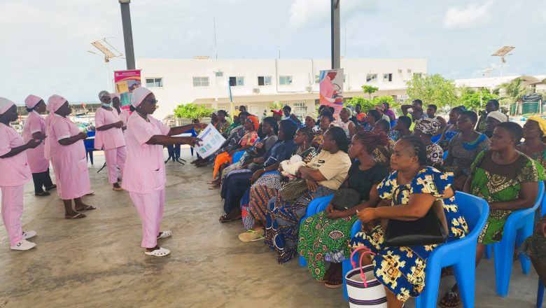 À Lomé, les sages-femmes mènent une campagne vitale contre les cancers féminins, offrant dépistage et espoir à des milliers de femmes