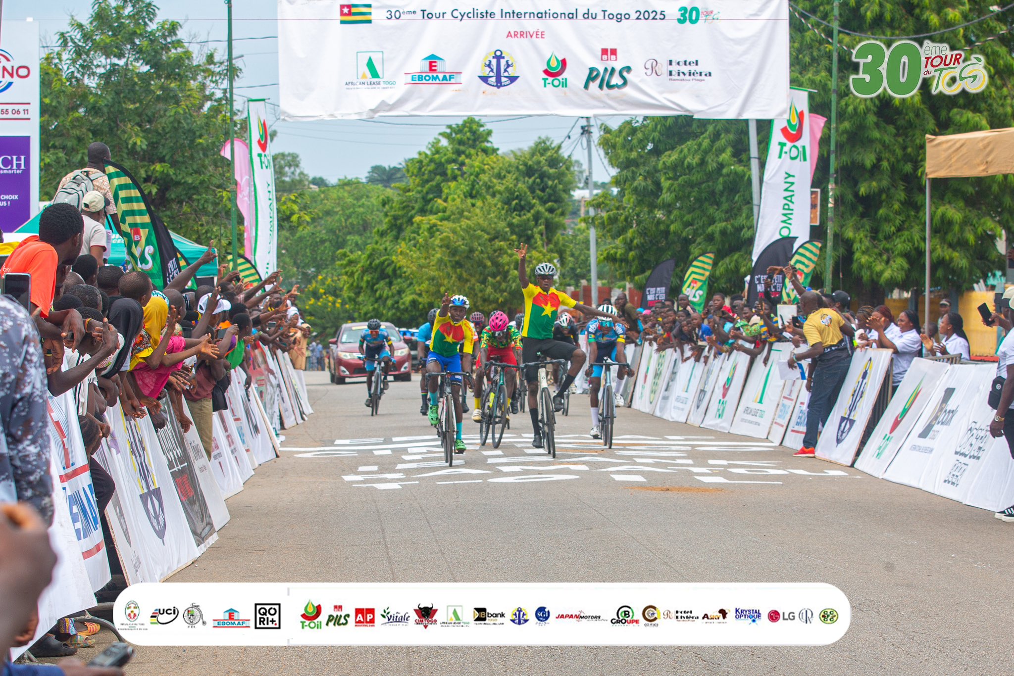 Le 30e Tour cycliste international du Togo s'est achevé à Lomé, célébrant la victoire du Malien Sidiki Diarra et l'engagement du pays