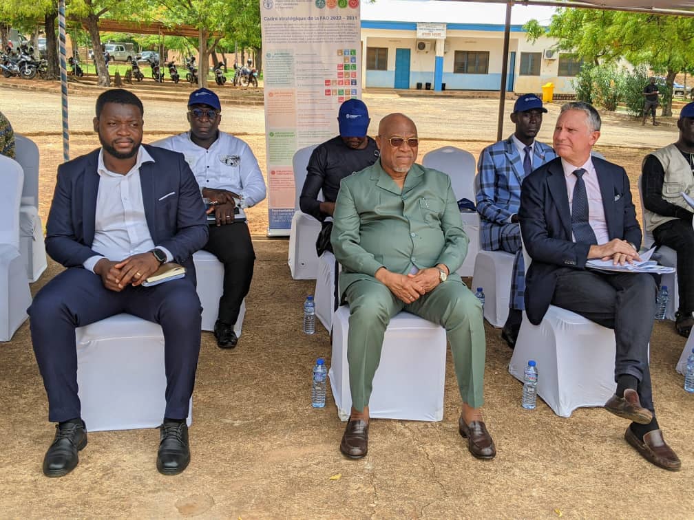 Lancé à Dapaong, le Projet Pro-SADI (FAO/UE) va transformer l'agriculture au nord du Togo en fournissant des intrants à 2 500 producteurs
