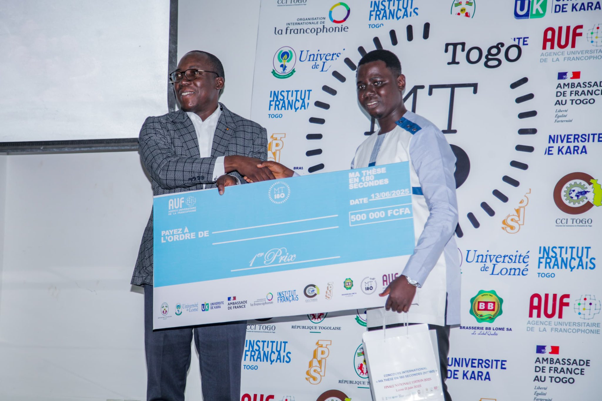 « Ma Thèse en 180 secondes » : le Togo célèbre ses chercheurs émérites