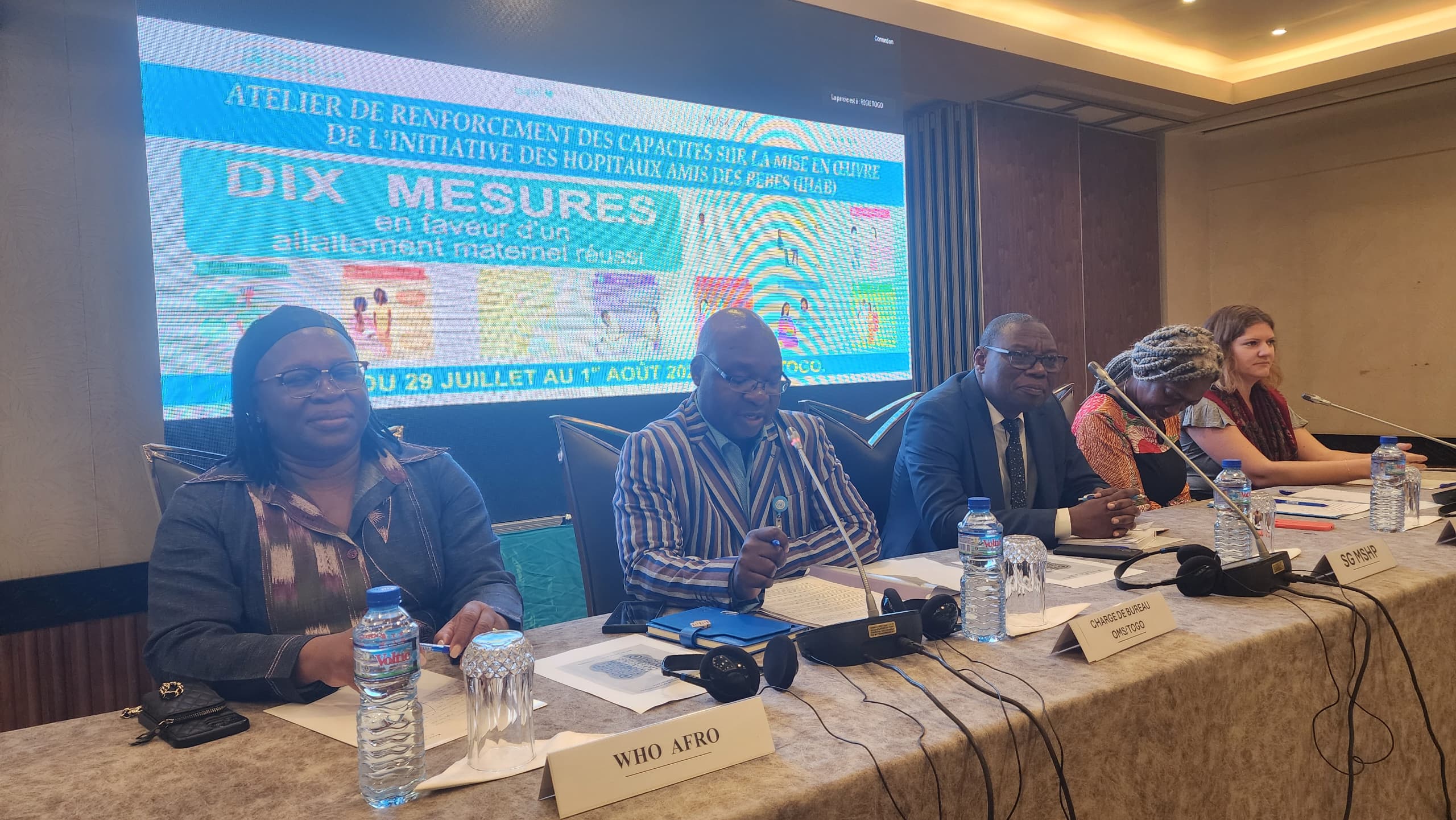 À Lomé, 12 pays francophones unissent leurs forces pour relancer l’Initiative Hôpital Ami des Bébés et placer l’allaitement maternel au cœur des politiques de santé publique.