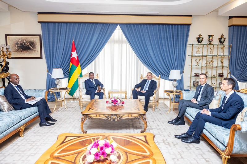 Le Président du Conseil du Togo et Johan Borgstam se sont rencontrés à Lomé pour intensifier les efforts de paix dans l'Est de la RDC.