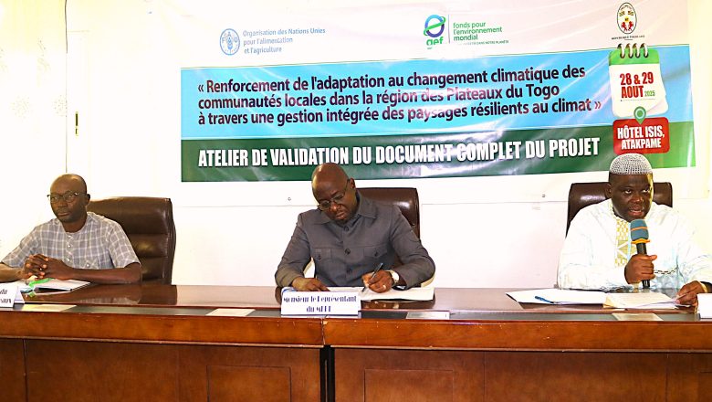 Le Togo lance un programme ambitieux pour renforcer la résilience des communautés face aux effets du changement climatique.
