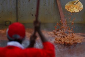 Hilda Baci a battu un record Guinness avec un jollof géant de 8 780 kg à Lagos. Ce défi culinaire célèbre la gastronomie nigériane et propulse la cuisine ouest-africaine sur la scène mondiale.