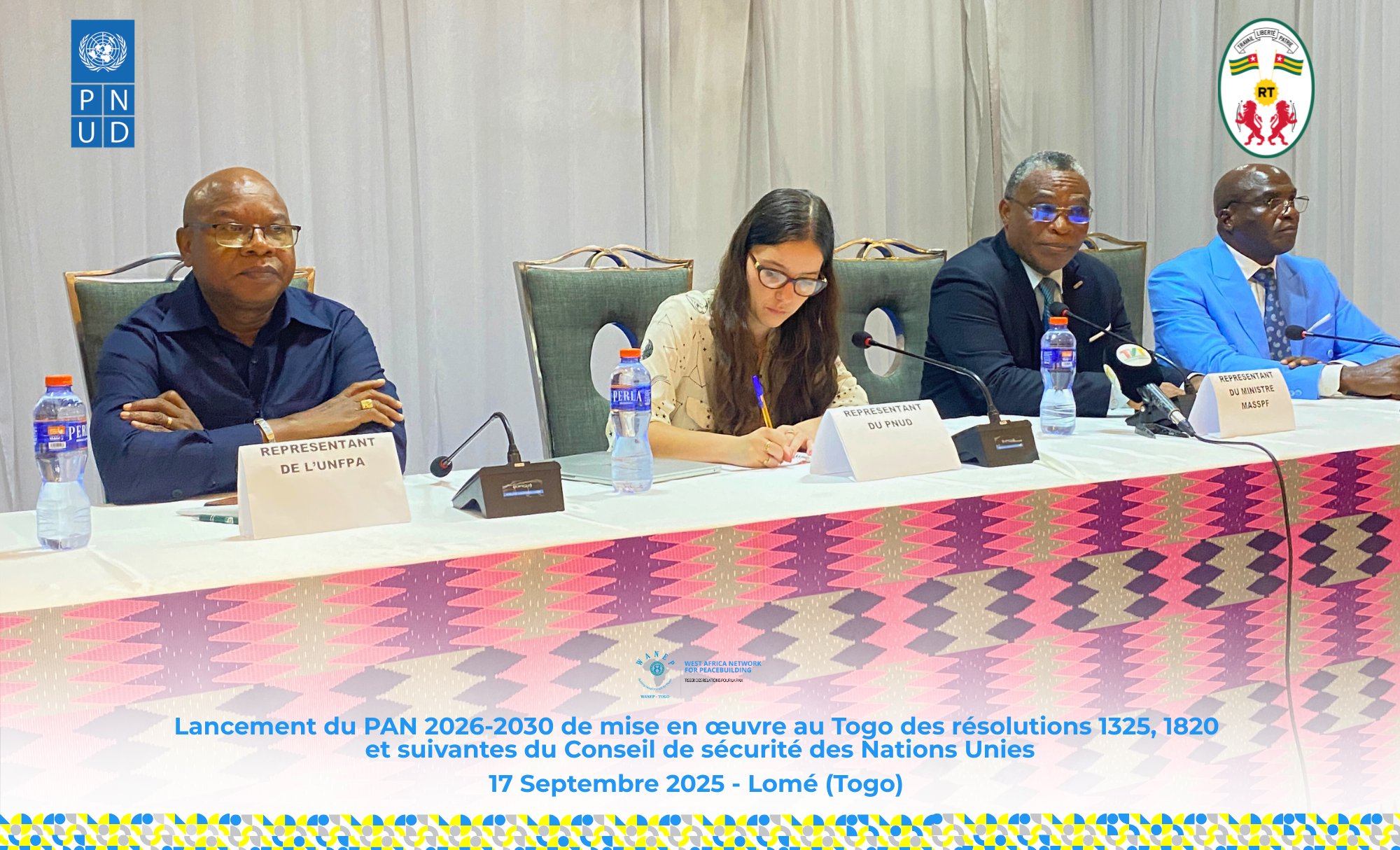 Le Togo dévoile son 3ᵉ Plan d’Action National 2026–2030 pour l’Agenda Femmes, Paix et Sécurité. Avec 2,4 milliards de FCFA, ce programme ambitieux place les femmes et les jeunes au cœur de la stabilité nationale.