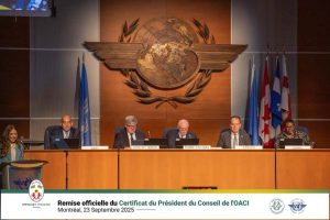 Lors de la 42ᵉ Assemblée générale de l’OACI à Montréal, le Togo a reçu un certificat de reconnaissance pour sa conformité supérieure à 90 % aux normes de sûreté aérienne. Ainsi, Lomé se classe 3ᵉ au niveau mondial et 1ᵉʳ en Afrique de l’Ouest et du Centre.