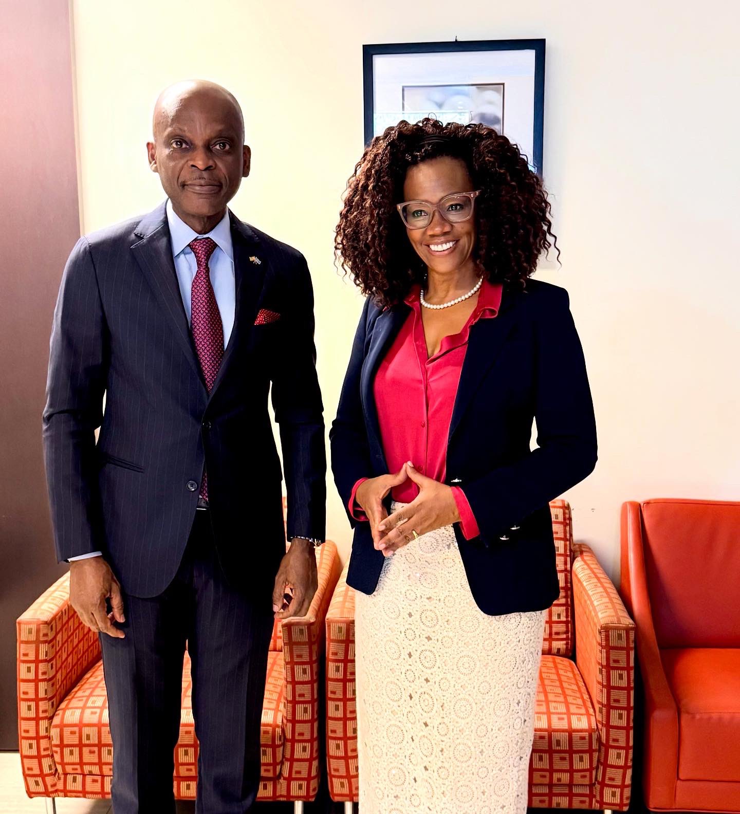 Epsy Campbell Barr et Dussey ont posé les bases d’un partenariat panafricain entre le Togo, l’Union africaine et les peuples d’ascendance