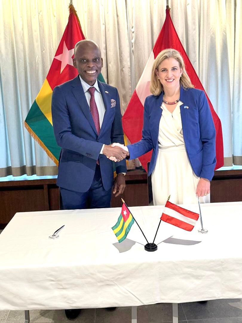 En marge de la 80ᵉ Assemblée générale des Nations Unies, le Togo et l’Autriche ont signé un mémorandum d’entente axé sur la mobilité,