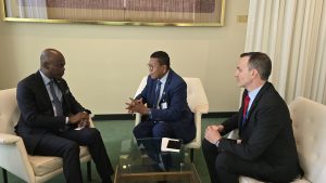Le ministre  Robert Dussey a rencontré le Secrétaire général du G7+, Dr. Helder da Costa, pour réaffirmer le soutien politique du Togo