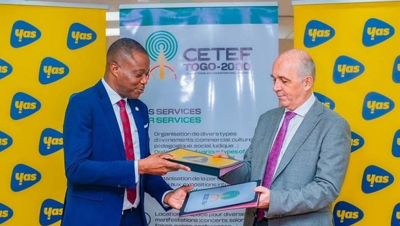 Lomé : Le CETEF et YAS TOGO prolongent leur alliance pour 3 ans. L'opérateur télécoms propulse la 20ème Foire Internationale de Lomé dans le digital (e-commerce, 4G, B2B).