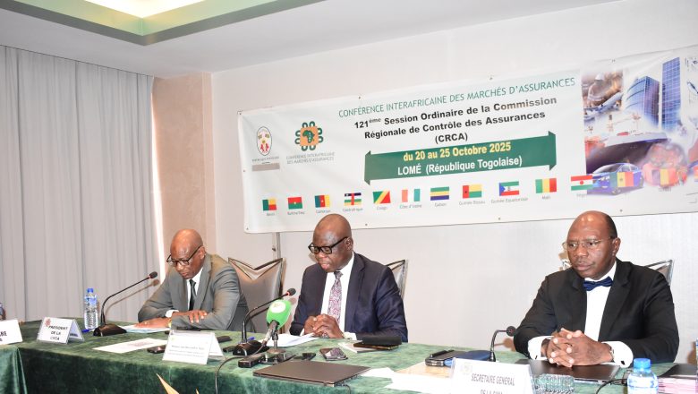 Lomé accueille la 121ᵉ réunion de la CRCA, réunissant experts et décideurs pour renforcer la régulation du secteur des assurances en Afrique de l’Ouest.