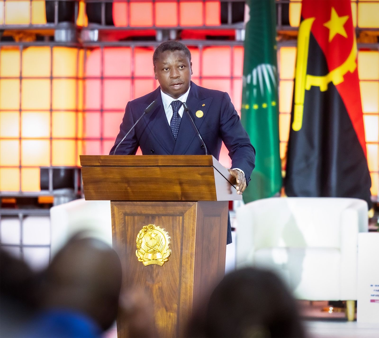 Le Président Faure Gnassingbé est à Luanda pour le Sommet UA-AUDA sur les infrastructures africaines. Objectif : mobiliser des financements pour la ZLECAf et positionner le Togo comme hub régional.