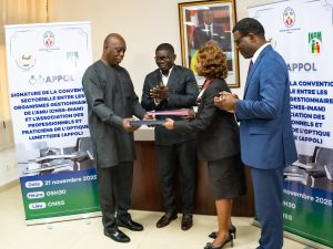 Togo : L'AMU s'associe aux opticiens (APPOL) pour garantir une meilleure qualité de prise en charge et optimiser le remboursement des lunetteries pour les assurés.