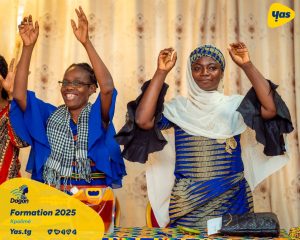 À Kpalimé, des femmes entrepreneures suivent une formation numérique dans le cadre de Dagan Connectée 2025, un programme visant à renforcer leurs compétences digitales et à stimuler l’entrepreneuriat local.