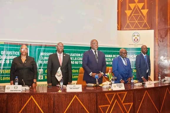 La Cour de justice de la CEDEAO en mission à Lomé pour rapprocher la justice communautaire des citoyens togolais, du 18 au 21 novembre 2025.