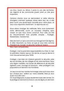 Présidence du Conseil