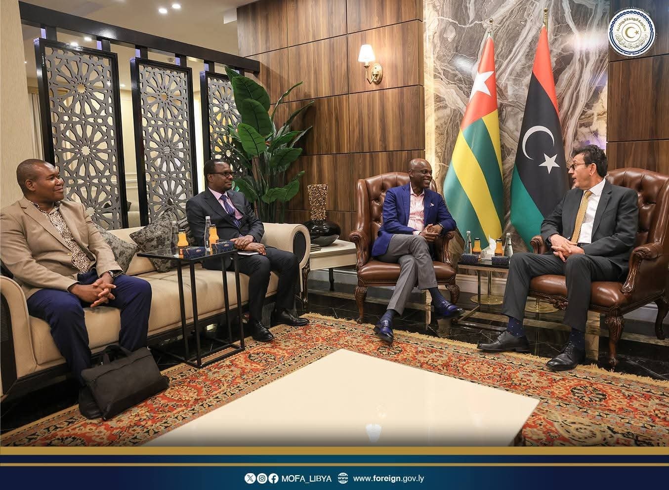Diplomatie : Robert Dussey à Tripoli pour relancer l&rsquo;axe Togo-Libye