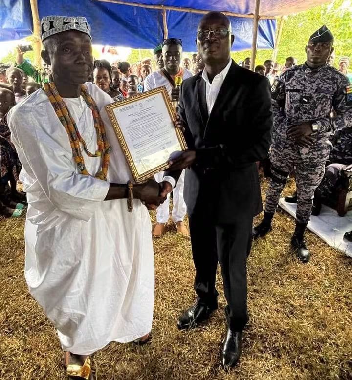 Copé-Yéyé : Togbui DEDJRO 1er officiellement intronisé chef du village