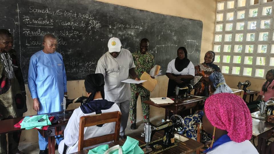 Bafilo : les examens de formation professionnelle lancés au CFTP sous supervision préfectorale