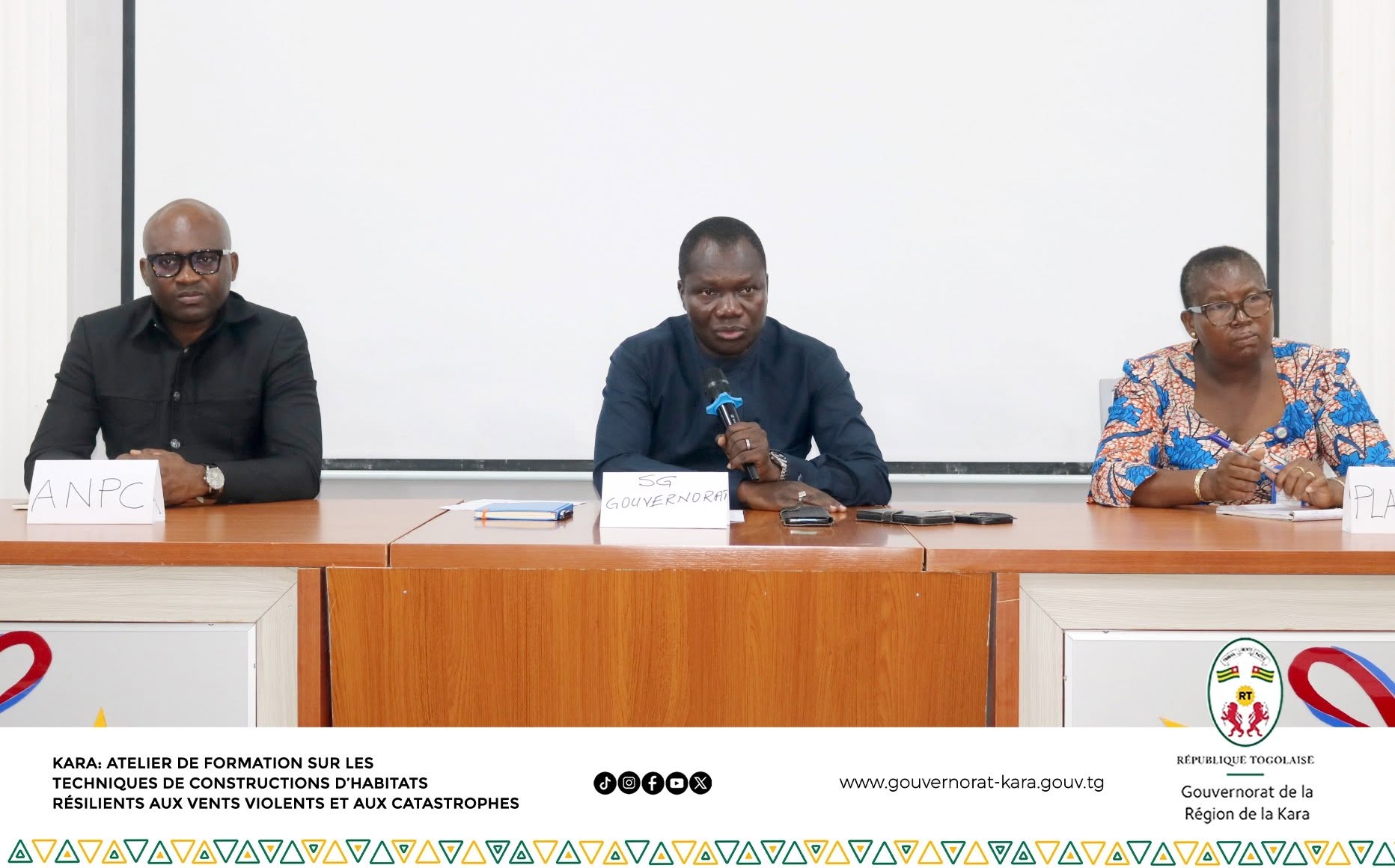 Togo : à Kara, des artisans formés à la construction résiliente